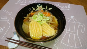 すいとん風ニョッキの写真(長野県佐久市)
