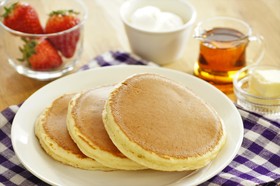 ヨーグルトホットケーキの外観