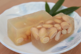 大豆の寒天寄せの写真(長野県佐久市)